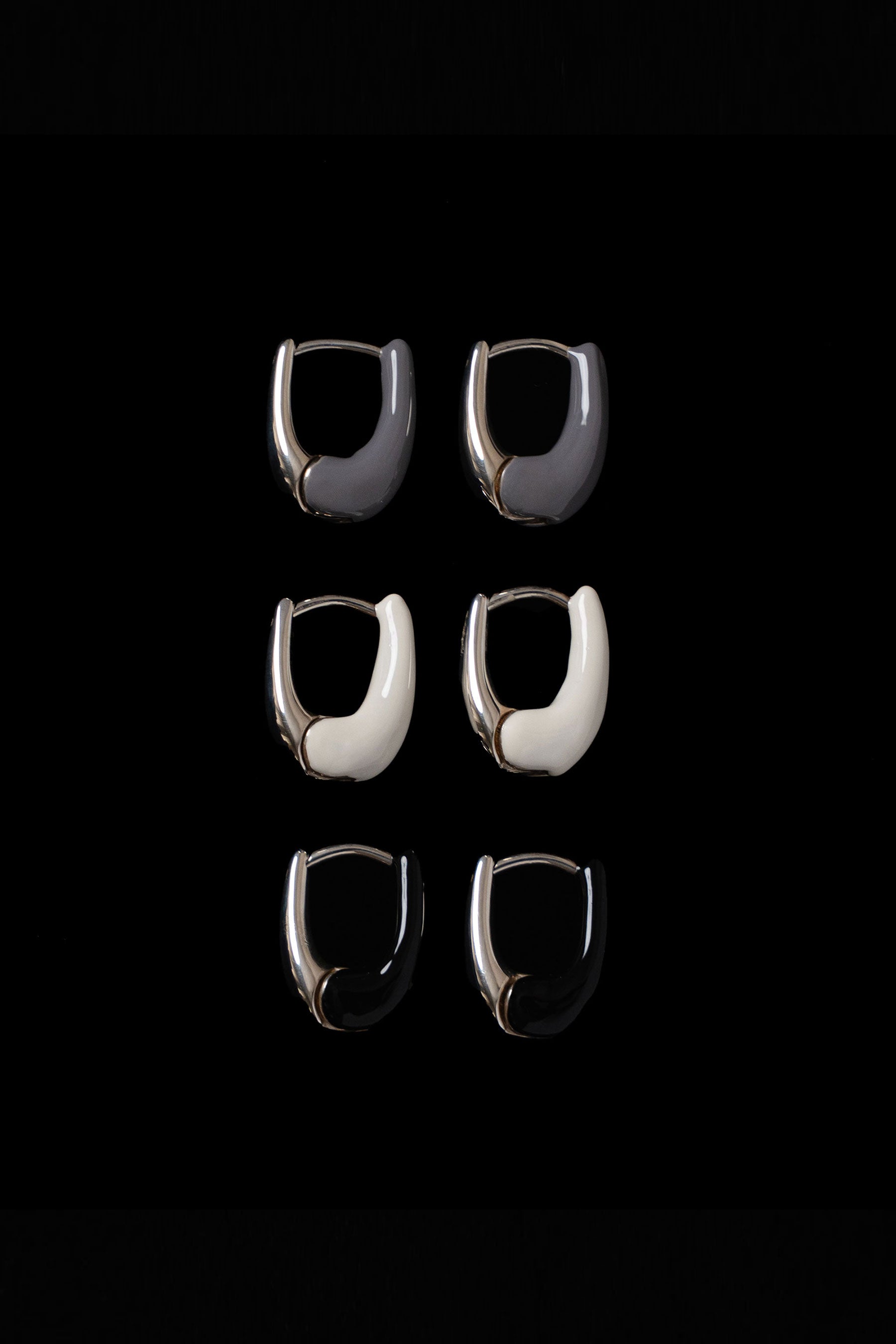 DIPPED TINY TINY PUFFY HOOPS