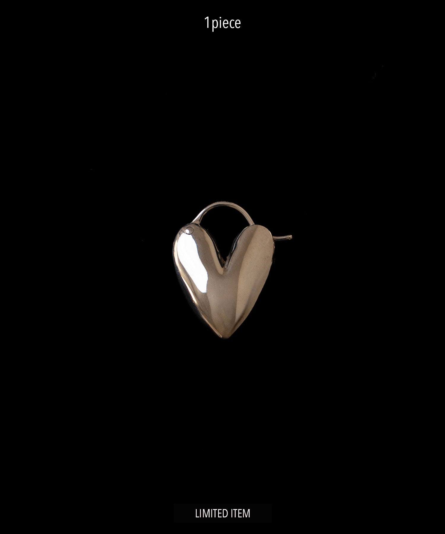 ララガン　ハートピアス TINY PUFFY HEART HOOPS｜R.ALAGAN(ララガン)公式通販｜ジュエリー