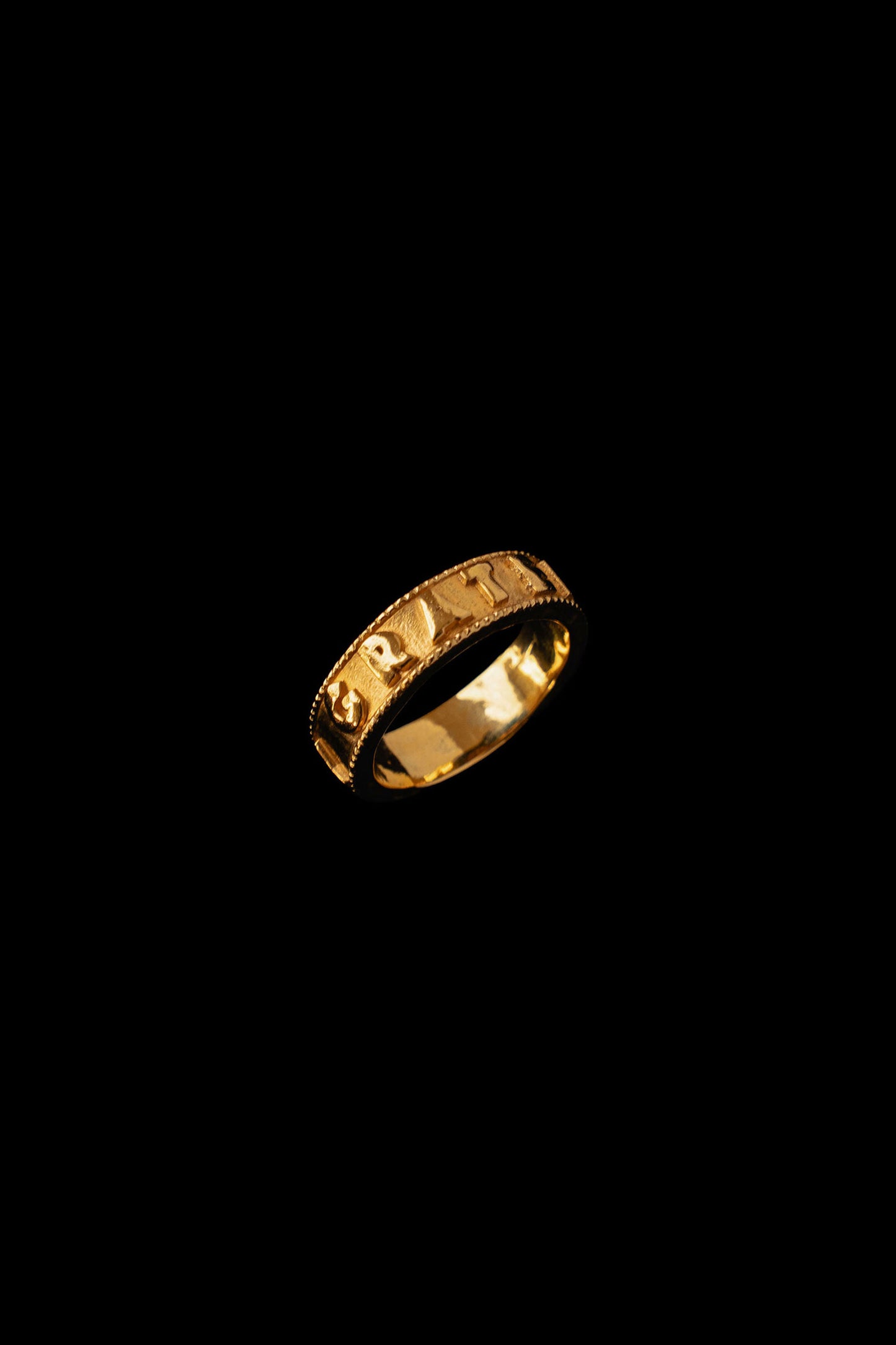 ENGRAVED RING "GRATEFUL MERCY"