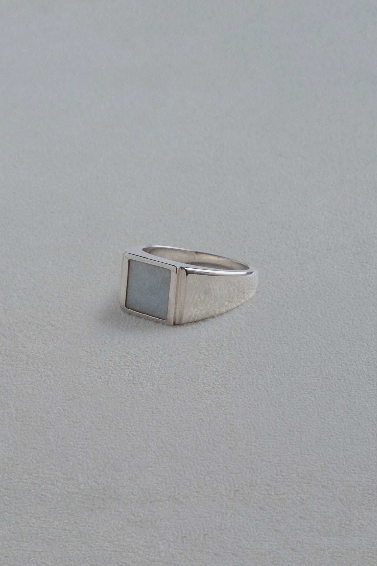 SIGNET RING/JADEITE